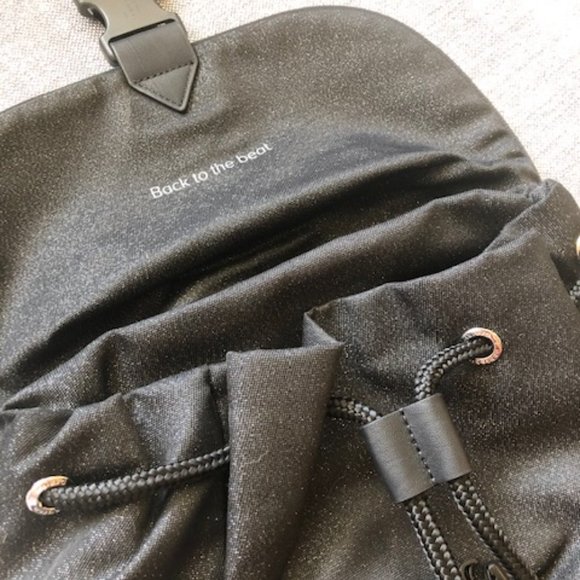 NEW Ivivva by Lululemon Where to Next Backpack in Black Glitter - Picture 6 of 7